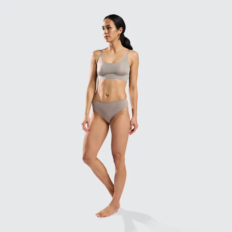 Women's Everyday Thong in Taupe | Smart Apparel