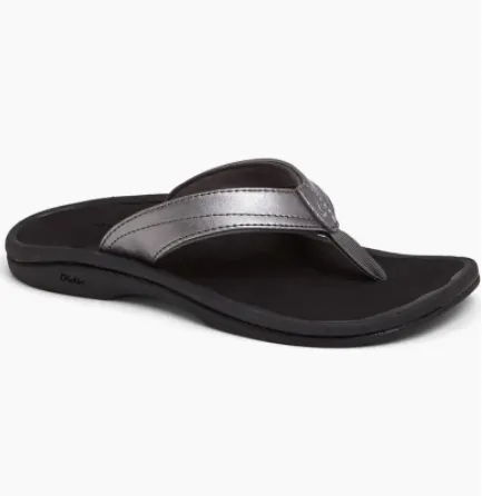 WOMEN'S 'OLUKAI OHANA | PEWTER / BLACK