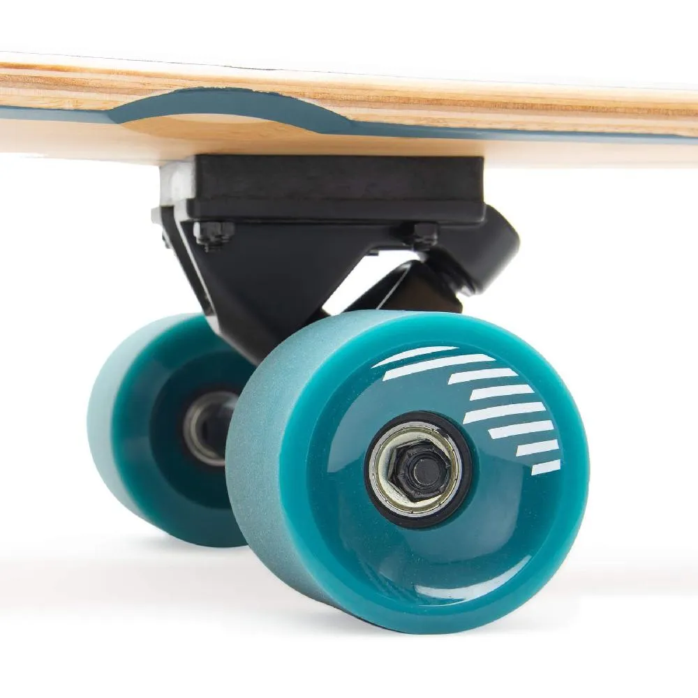 Zed Bondi Blue 41" Bamboo Pintail Longboard