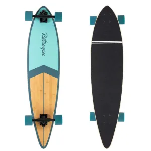 Zed Bondi Blue 41" Bamboo Pintail Longboard