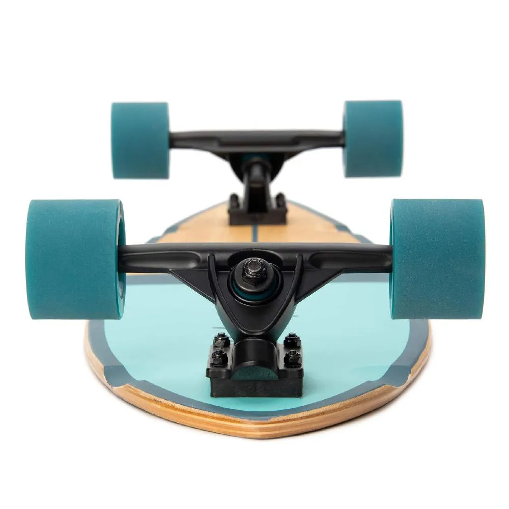 Zed Bondi Blue 41" Bamboo Pintail Longboard