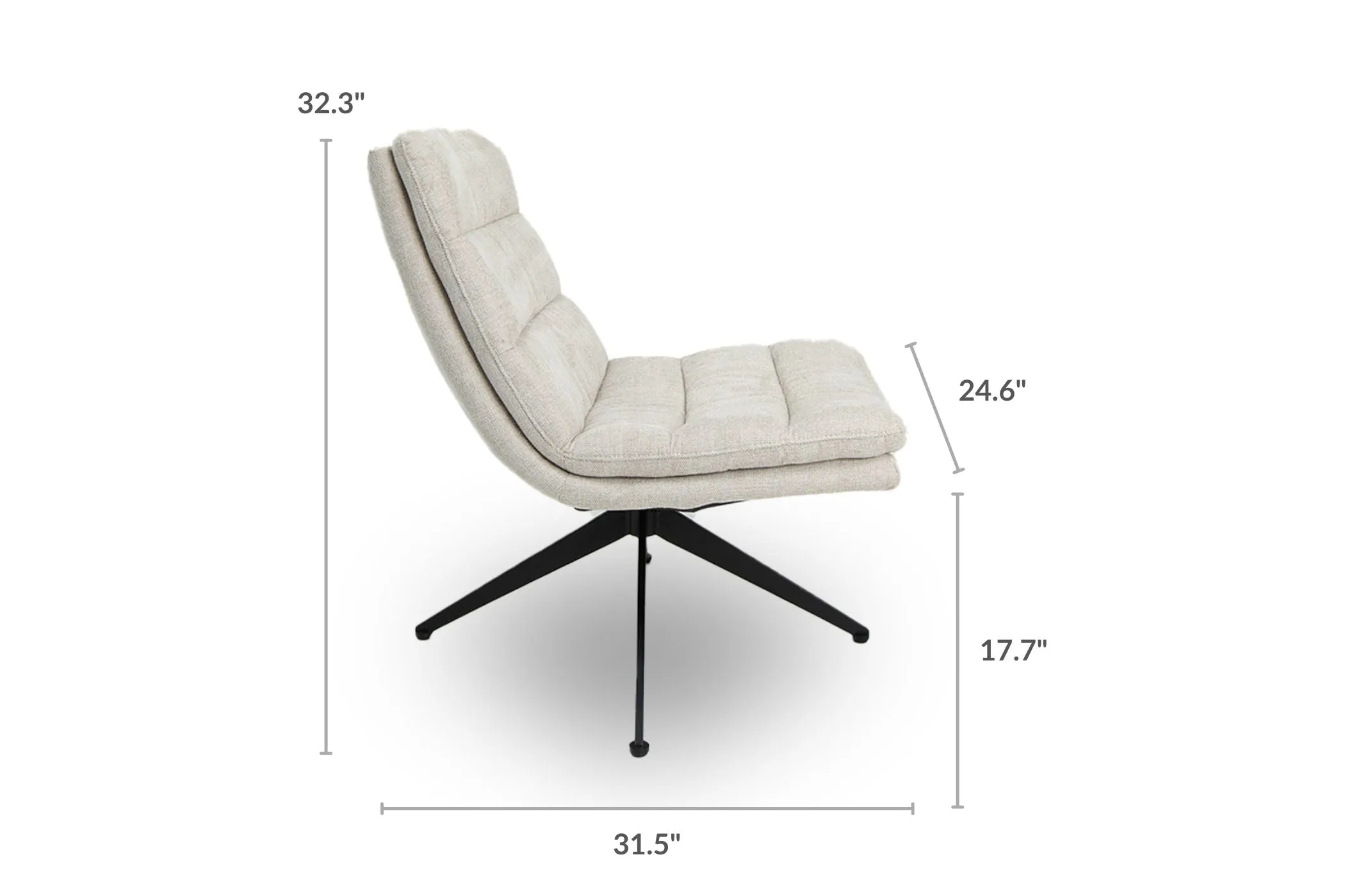 Zenia Swivel Chair